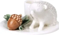Hot Dottir Nordic Design Winter Stories Lysestage H4,8 cm, Pindsvin
