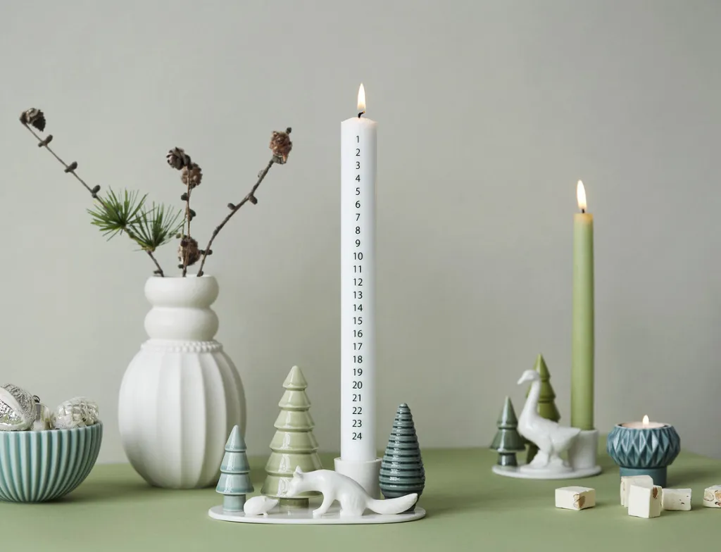 Dottir Lysestager > Nordic Design Winter Stories Lysestage 18,2 cm, Rendez-vous