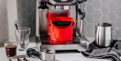 Discount Grindenstein Kaffe Knockboks, Rød Tilbehør Til Kaffe Og Te
