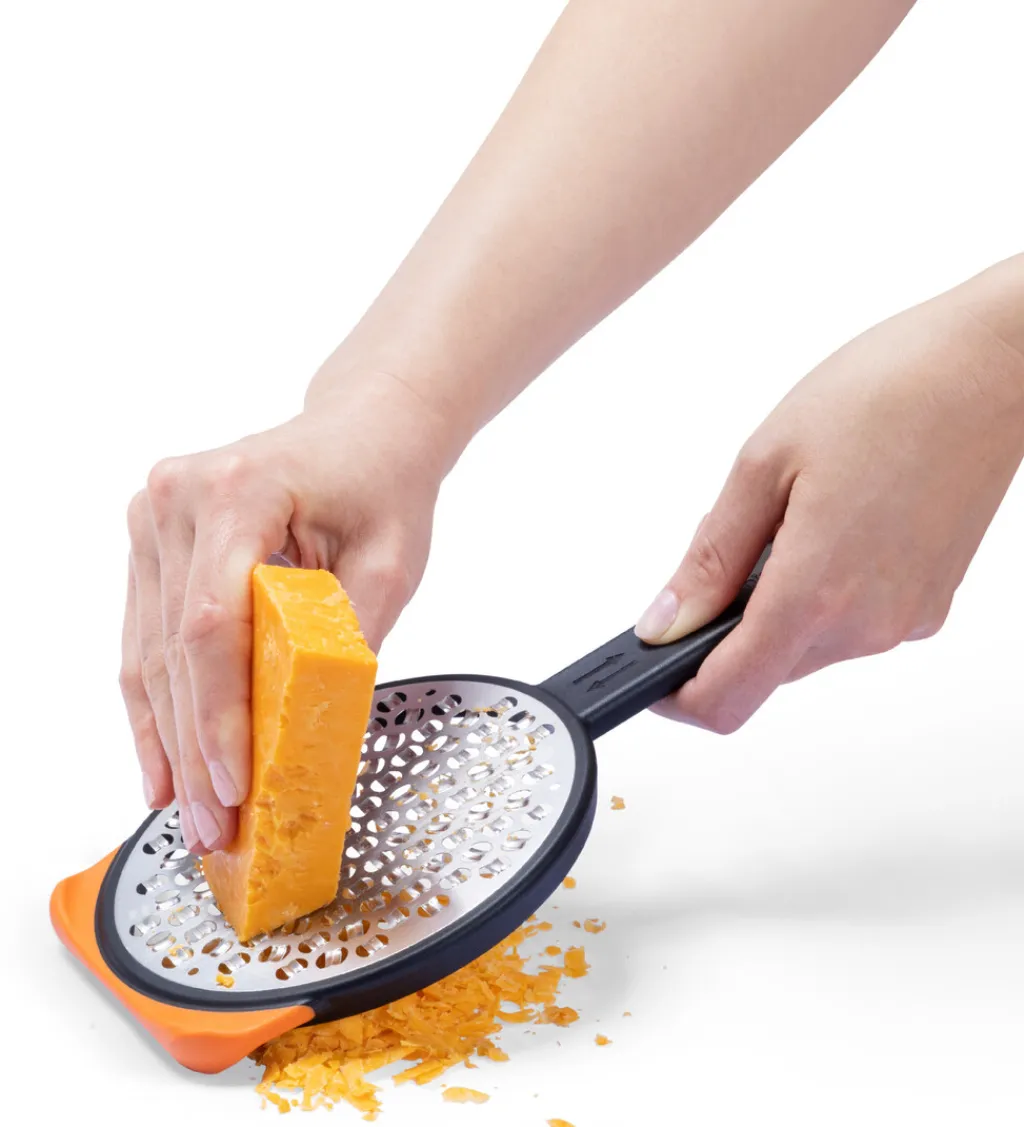 Dreamfarm Skrælleredskaber > Orgrate Rivejern Groft, Orange Plast