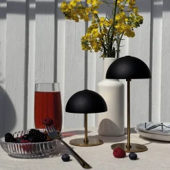 New ALONG Trådløs Minibordlampe LED 2 stk, Lamper Til Soveværelset|Bordlamper