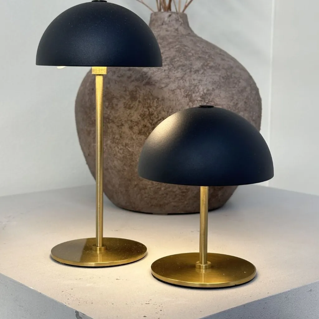 New ALONG Trådløs Minibordlampe LED 2 stk, Lamper Til Soveværelset|Bordlamper