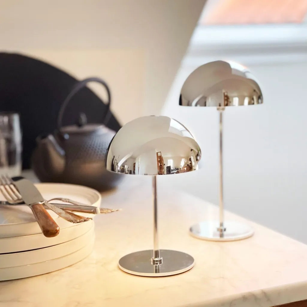 Online Along Trådløs Minibordlampe LED 2 stk, Bordlamper|Trådløse Lamper