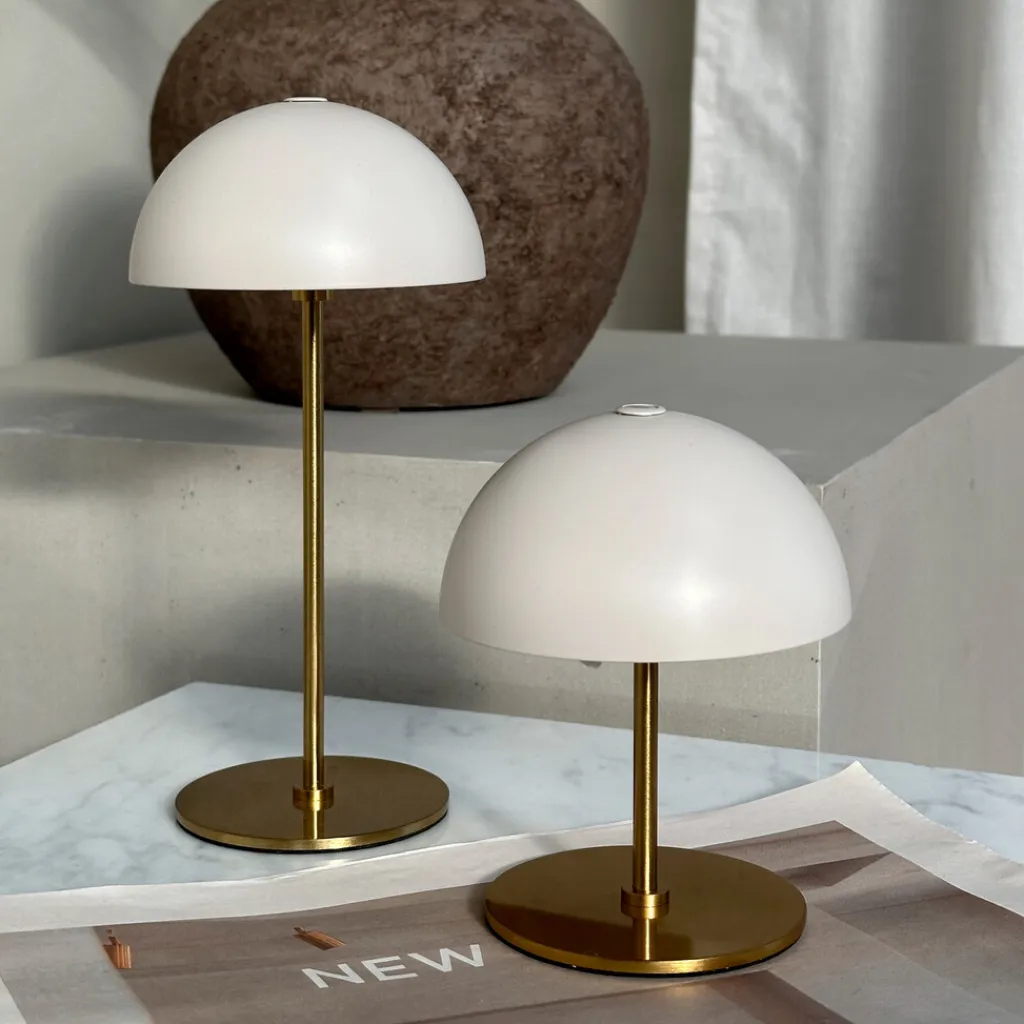 Outlet ALONG Trådløs Minibordlampe LED 2 stk, Lamper Til Soveværelset|Bordlamper