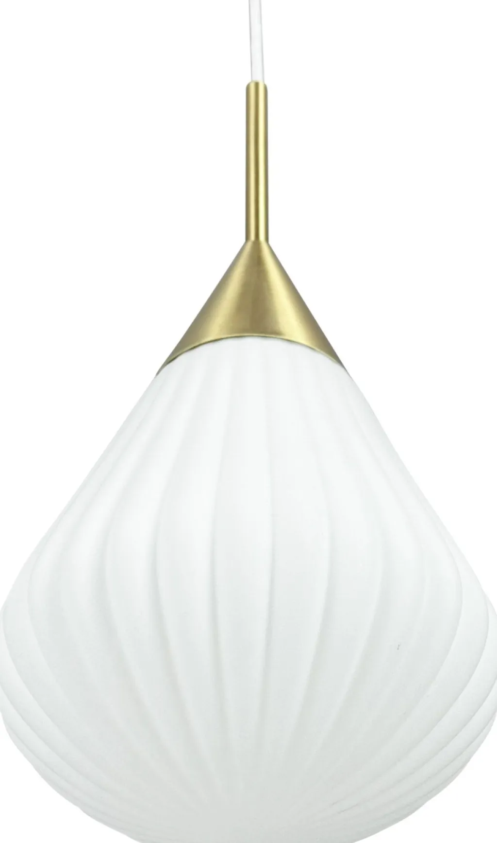 Dyberg Larsen Pendler > Ballon Pendel ?21 cm, Opal/Messing