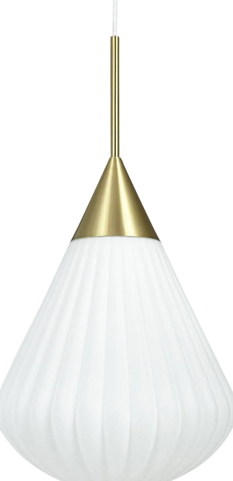 Clearance Dyberg Larsen Ballon Pendel ?33 cm, Opal/Messing