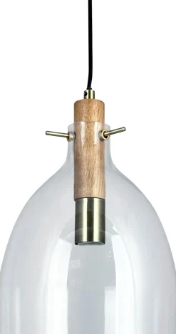 Online Bistro Pendel , Brun/Messing Pendler