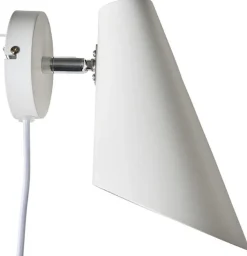 Clearance Dyberg Larsen Cale Væglampe 24,5 cm, Hvid