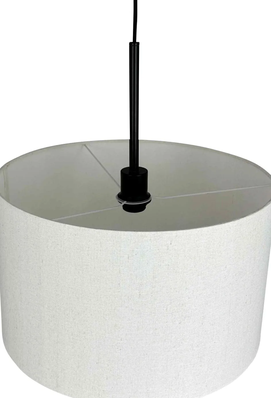 Online Dyberg Larsen Calix Pendel Høj Ø45 cm, Natur/Sort