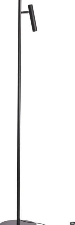 Online Carlo Gulvlampe LED 141 cm, Mat Sort Lamper Til Kontoret|Lamper Til Stuen