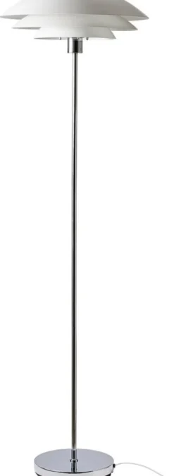 Online Dyberg Larsen DL45 Gulvlampe 146 cm, Hvid