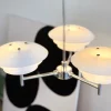 Best Dyberg Larsen DL20 Lysekrone Ø50 cm, Opal/Krom