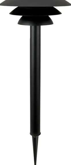 Dyberg Larsen Lamper Til Haven Og Terrassen|Solcellelamper > DL25 Solar Bedlampe H50 cm, Sort