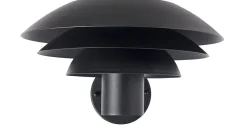Discount Dyberg Larsen DL31 Udendørs Væglampe 31 cm, Sort