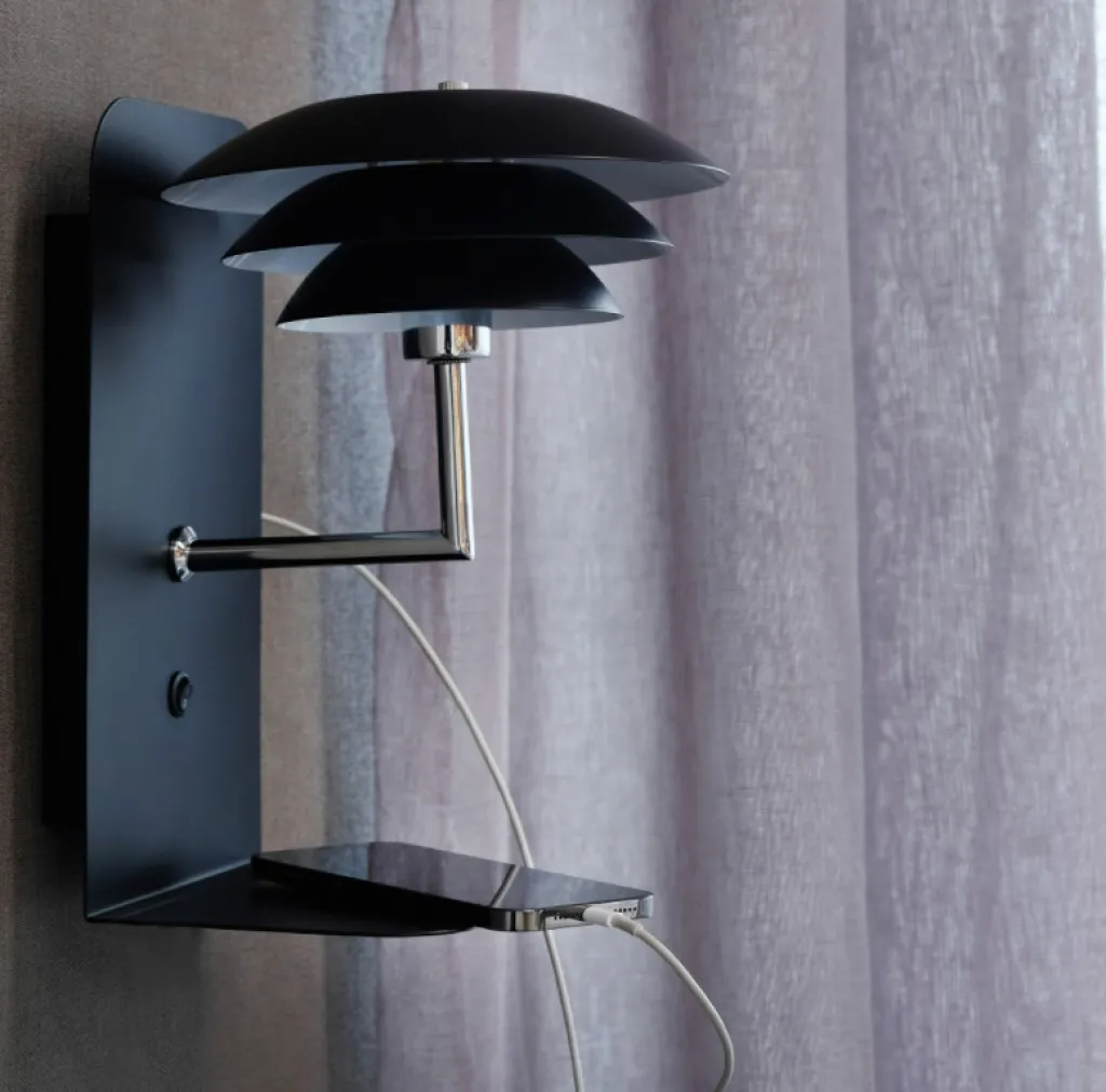 Dyberg Larsen Lamper Til Soveværelset|Lamper Til Køkkenet > DL20 USB Væglampe 28 cm,