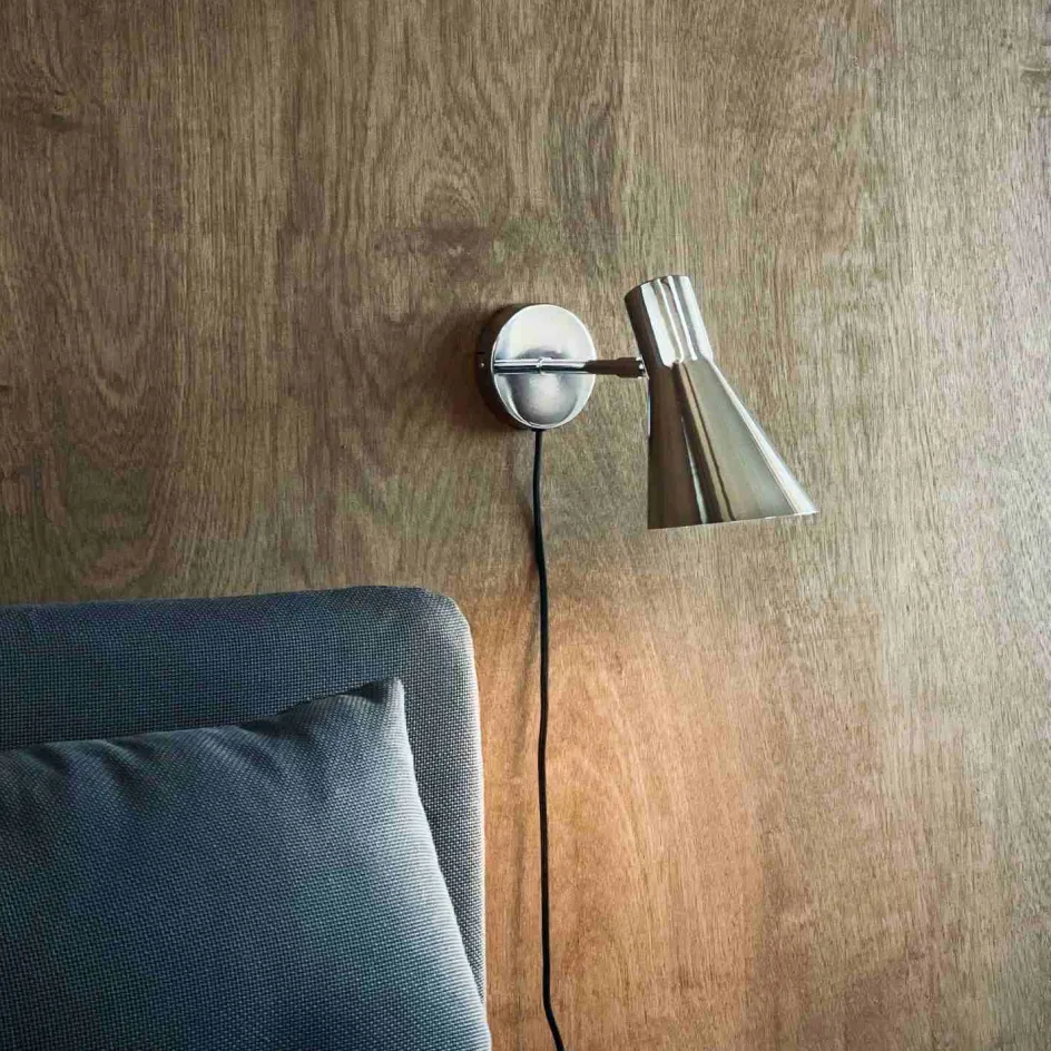 Outlet Dyberg Larsen DL12 Væglampe 20 cm, Krom