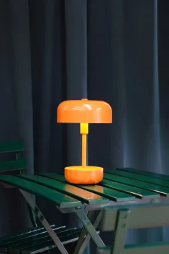 Clearance Dyberg Larsen Haipot Trådløs Bordlampe H25,7 cm, Orange