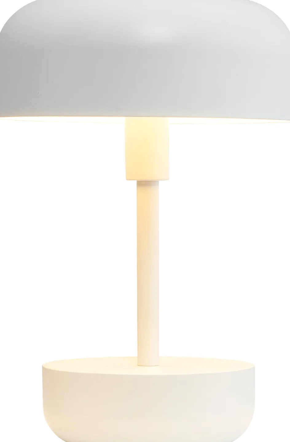 Clearance Dyberg Larsen Haipot Trådløs Bordlampe H25,7 cm, Hvid