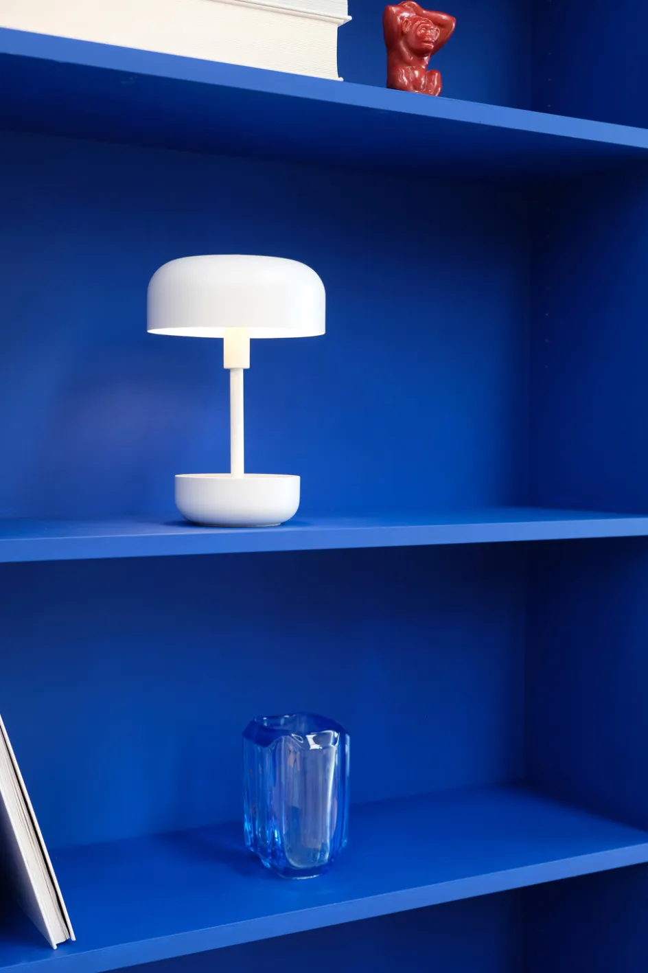 Clearance Dyberg Larsen Haipot Trådløs Bordlampe H25,7 cm, Hvid