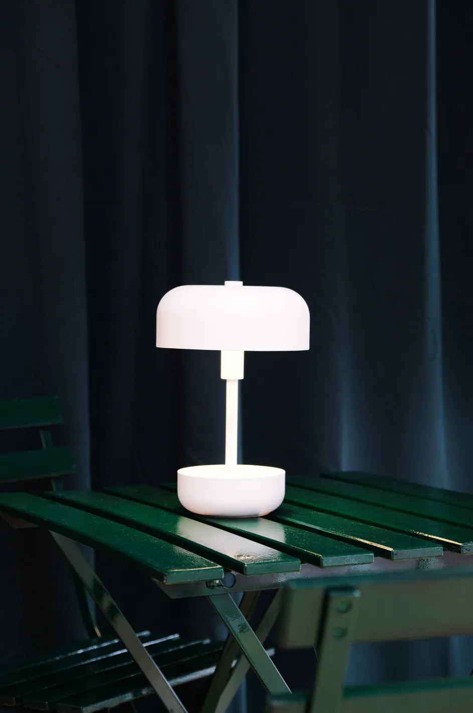 Clearance Dyberg Larsen Haipot Trådløs Bordlampe H25,7 cm, Hvid
