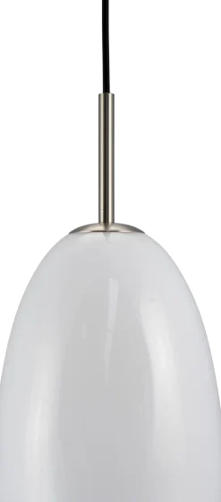 Discount Dyberg Larsen Jazz Pendel , Opal Glas/Børstet Stål