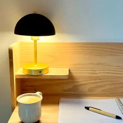 Discount Dyberg Larsen Malmø Special Edition Trådløs Bordlampe LED H23 cm, Sort/Messing