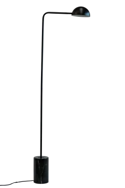 Dyberg Larsen Lamper Til Kontoret|Lamper Til Stuen > Marble Gulvlampe 154 cm, Sort