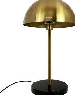 Dyberg Larsen Lamper Til Kontoret|Lamper Til Soveværelset > Nancy Bordlampe H51 cm, Messing/Marmor