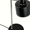 Online Dyberg Larsen Ocean Bordlampe H43, Sort/Børstet Stål