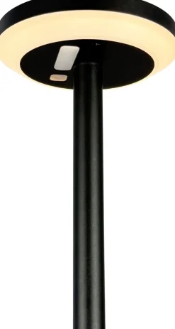 Clearance Otera Solar Bedlampe LED H50 cm, Sort Lamper Til Haven Og Terrassen|Solcellelamper