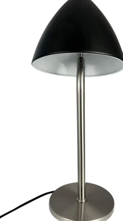 Sale Dyberg Larsen OULU Bordlampe H47 cm, Sort/Børstet Stål