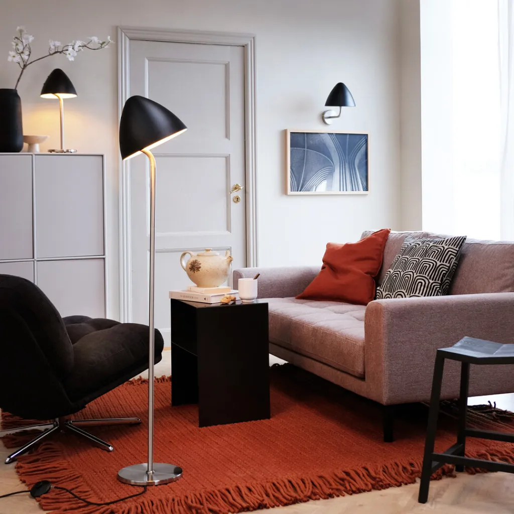 Dyberg Larsen Lamper Til Kontoret|Lamper Til Stuen > OULU Gulvlampe H128 cm,