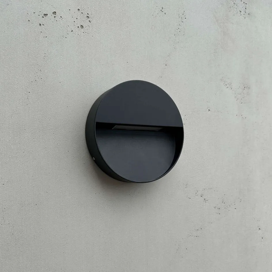 Online Dyberg Larsen Pluto Væglampe LED 15 cm, Sort
