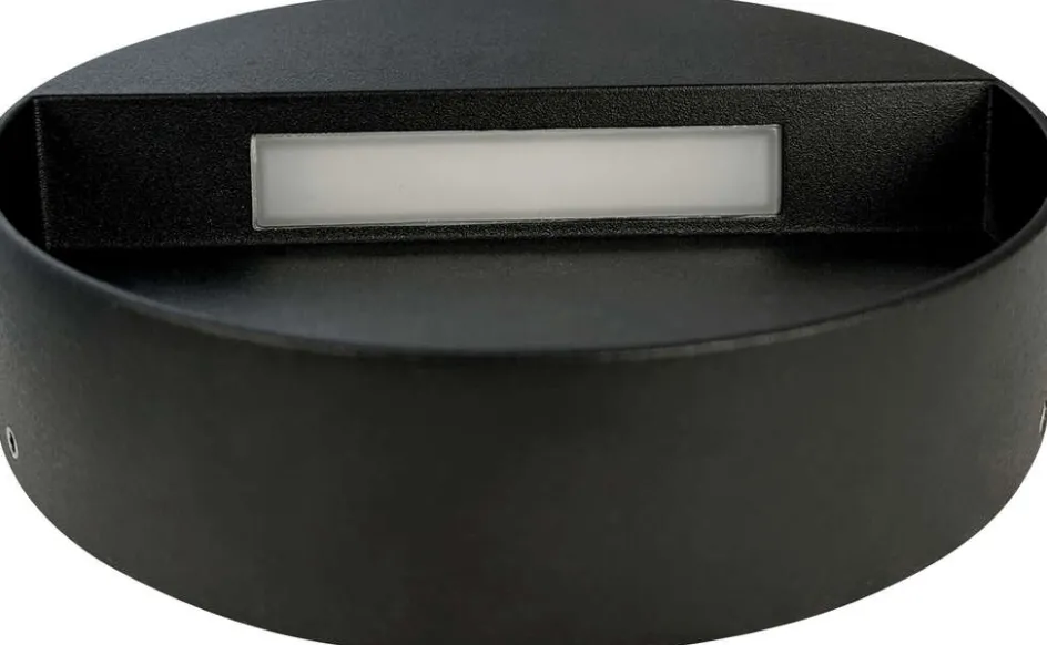 Online Dyberg Larsen Pluto Væglampe LED 15 cm, Sort