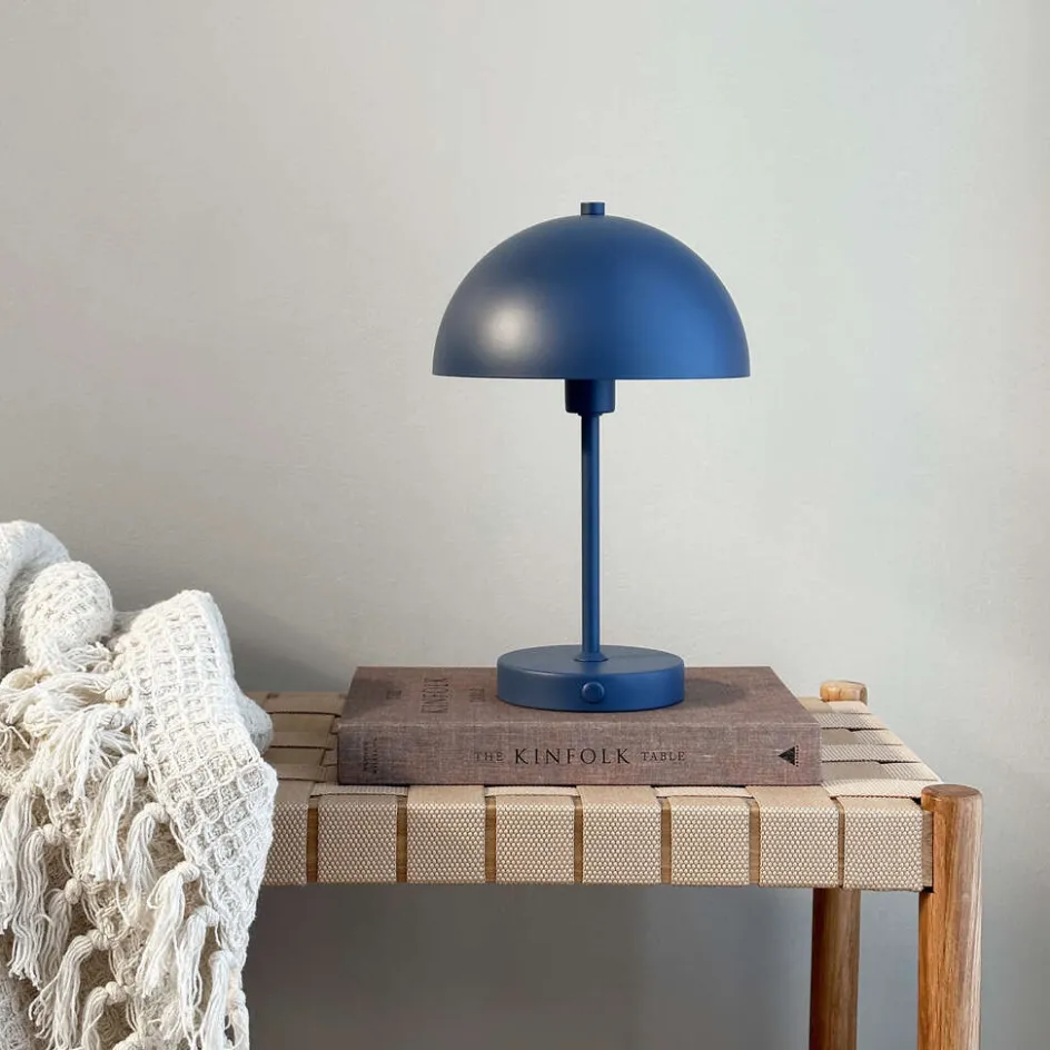 Online Dyberg Larsen Stockholm 2.0 Trådløs Bordlampe LED H30 cm, Indigo Blå