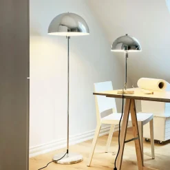 Discount Stockholm Bordlampe H40,5 cm, Krom/Marmor Bordlamper