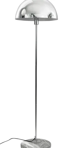 Discount Dyberg Larsen Stockholm Gulvlampe H143 cm, Krom/Marmor