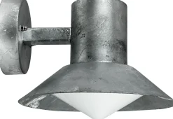 Clearance Dyberg Larsen Venice Udendørs Væglampe 22 cm, Galvaniseret