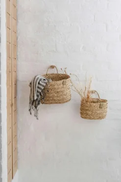 Discount Ekta Living Hængekurve 2 stk, Herringbone Seagrass