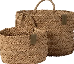 Discount Ekta Living Hængekurve 2 stk, Herringbone Seagrass