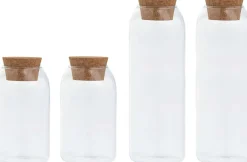 Outlet Krydderikrukke 4 stk. L Opbevaring Til Køkkenet|Opbevaringskrukker Og -Glas
