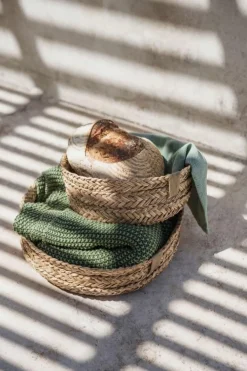 Outlet Ekta Living Kurve 2 stk, Herringbone Seagrass