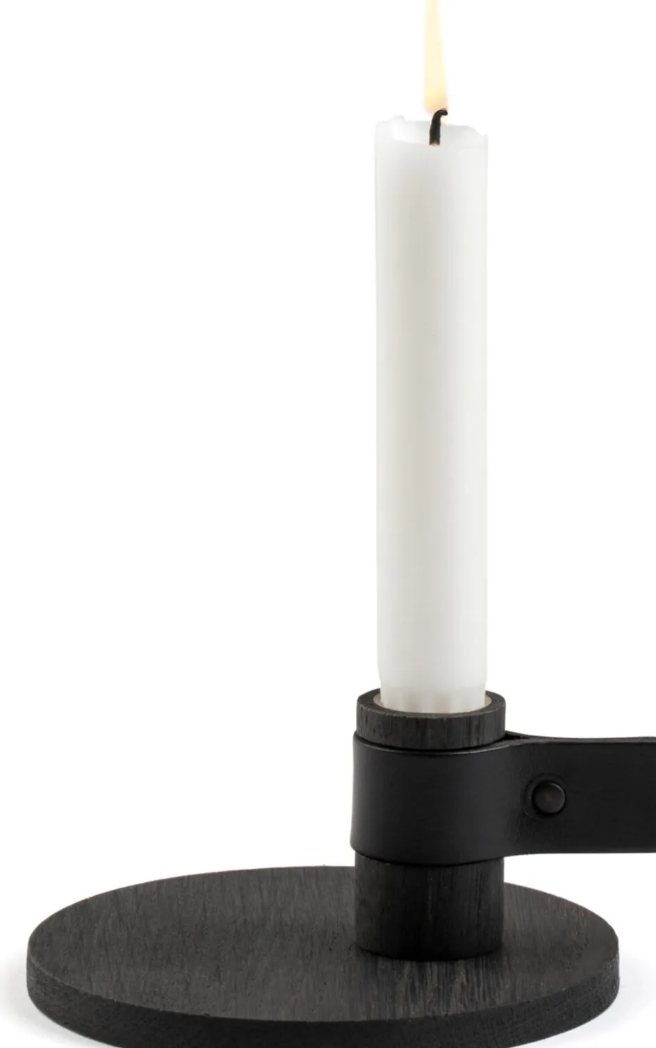 Ekta Living Bright Light Lysestage H7,5 cm, Sort Eg