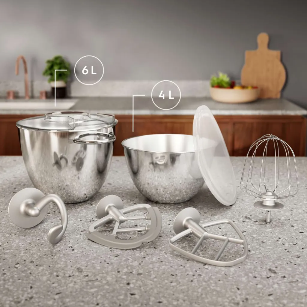 Electrolux Røremaskiner Og Tilbehør|Røremaskiner > 700 Assistent Køkkenmaskine, Platinum Pearl