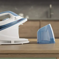 New Care 500 Dampstation, Denim Blue Strygejern