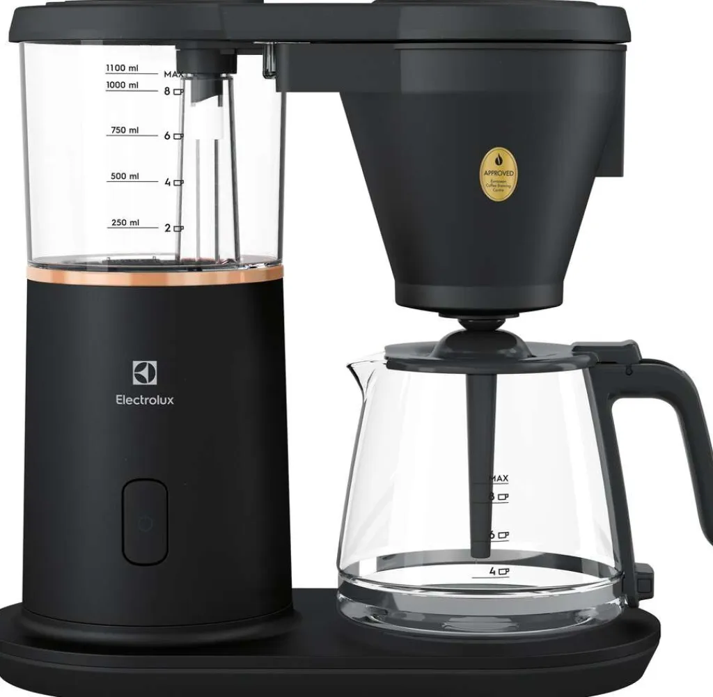 Clearance Explore 7 Kaffemaskine 1,1 L, Granite Black Drikke Og Brygning