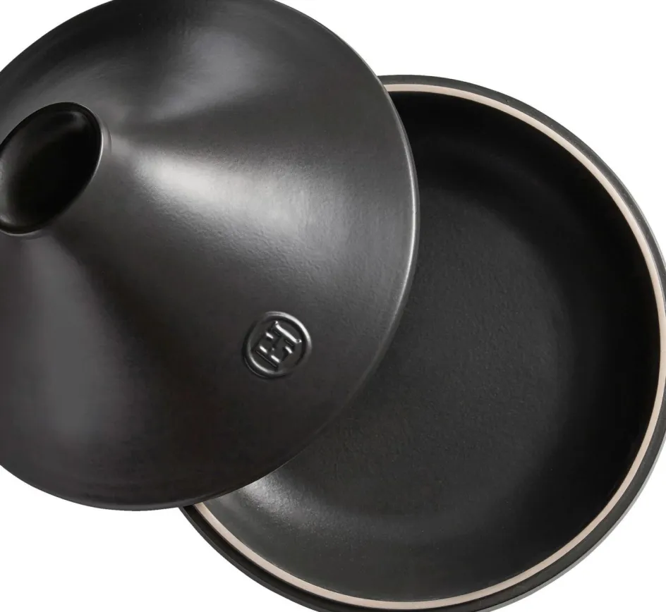 Sale Emile Henry Tagine ?34 cm, Sort