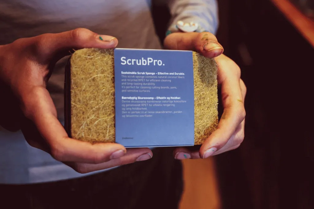 Endeavour Opvask|Opvask > Scrubpro Svamp 2 stk, Grå