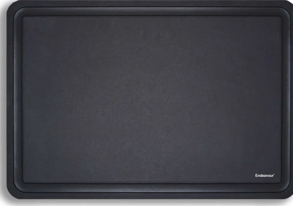 Endeavour Skærebrætter Og Serveringsbrætter > Skærebræt m. Saftrille 34x21 cm, Sort