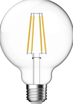 Energetic E27 Led-Pærer > G95 Pære E27 LED 11W/1521lm Dæmpbar, Klar